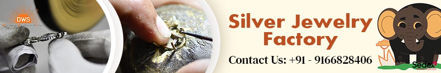 Silver Jewelry Factory in India